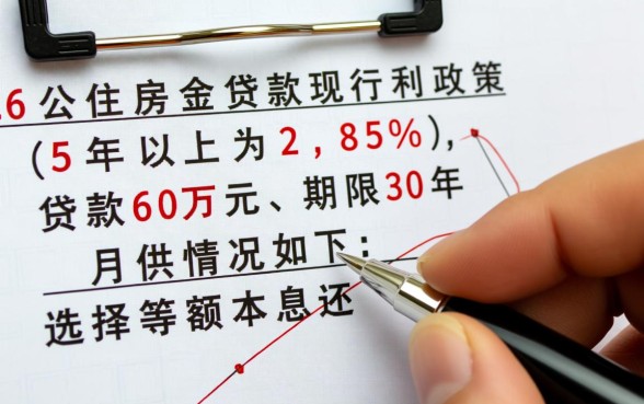 公积金贷款60万30年每月还多少