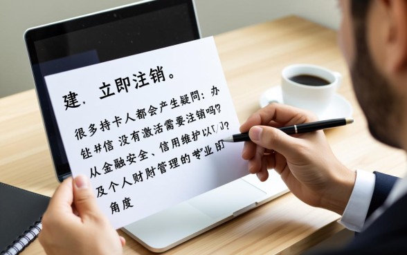 办理的信用卡没有激活需要注销吗