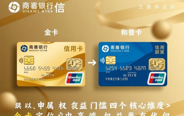 招商银行信用卡金卡和普卡有什么区别