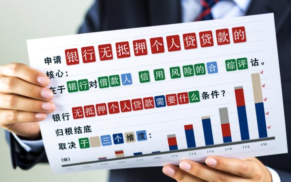 银行无抵押个人贷款需要什么条件