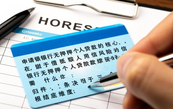 银行无抵押个人贷款需要什么条件
