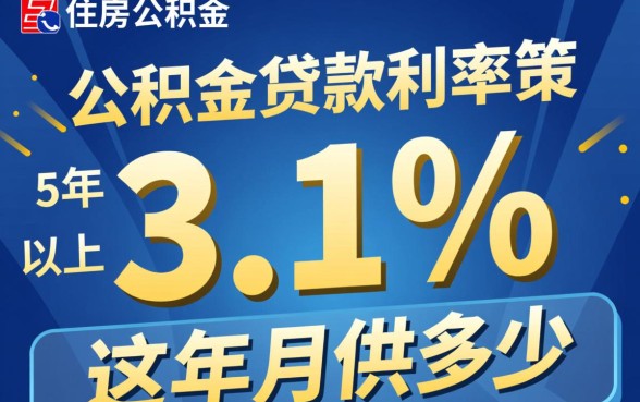 公积金50万贷款20年月供多少