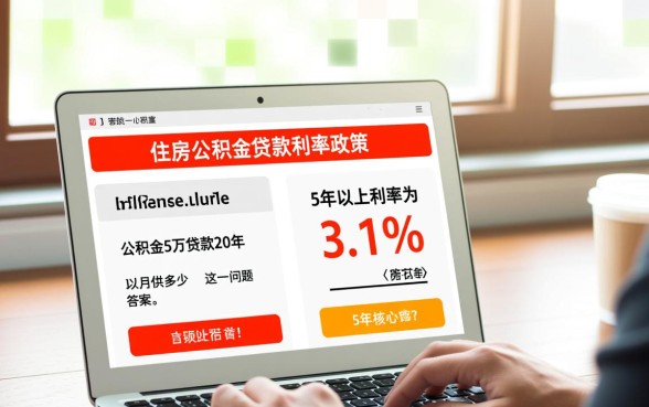 公积金50万贷款20年月供多少