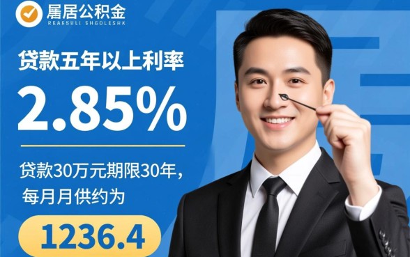 公积金贷款30万30年月供多少
