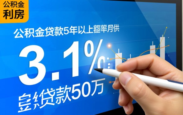 公积金贷款50万20年月供多少
