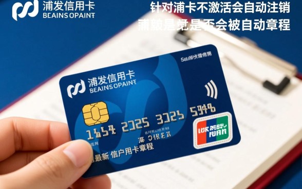 浦发信用卡不激活会自动注销吗