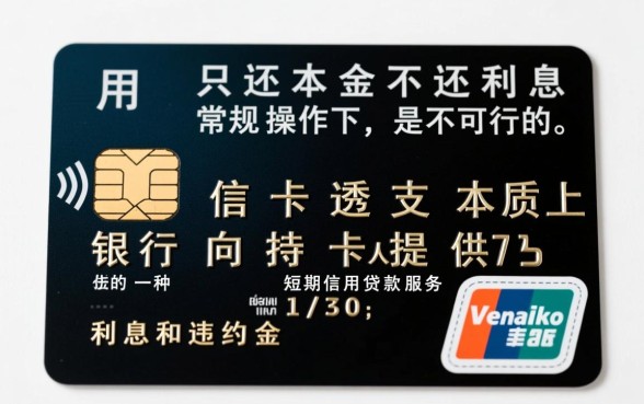 信用卡只还本金不还利息可以吗