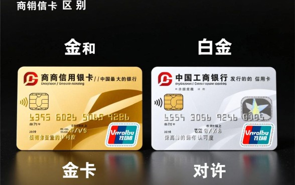 工商信用卡金卡和白金卡有什么区别