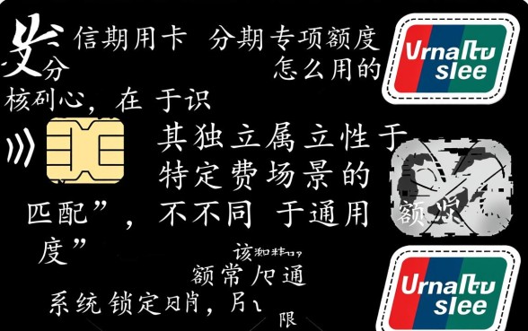 广发信用卡分期专项额度怎么用