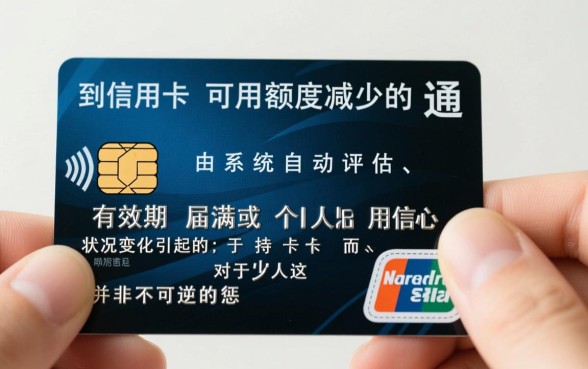 招行信用卡临时额度突然没有了