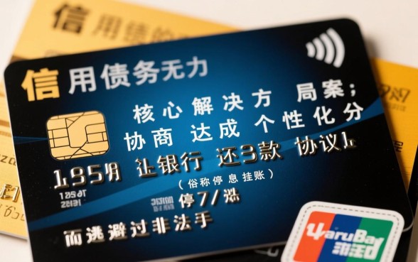 欠银行信用卡的钱还不起怎么办