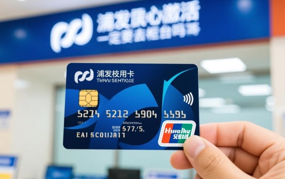 浦发信用卡激活一定要去柜台吗
