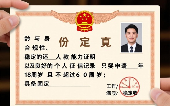 办平安银行信用卡需要什么条件