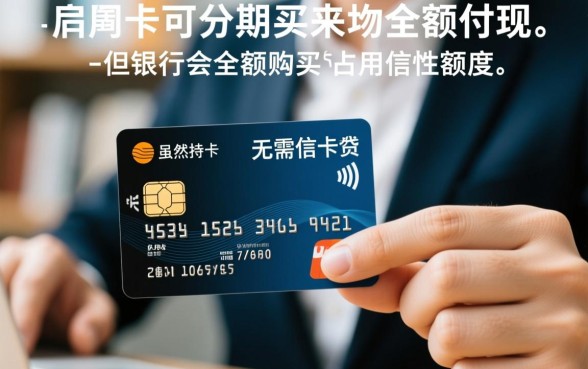 用信用卡分期买东西是全额付嘛