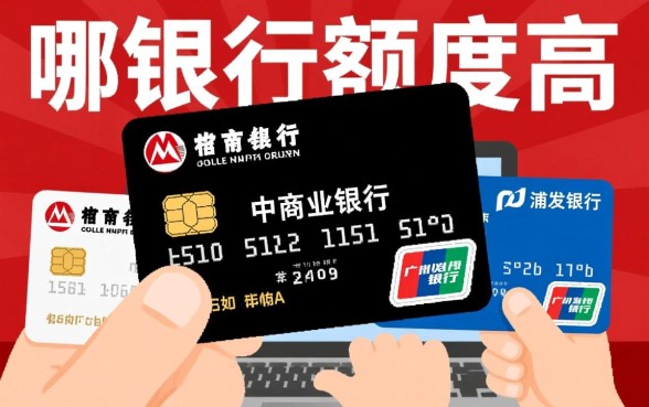 网上申请信用卡哪个银行额度高