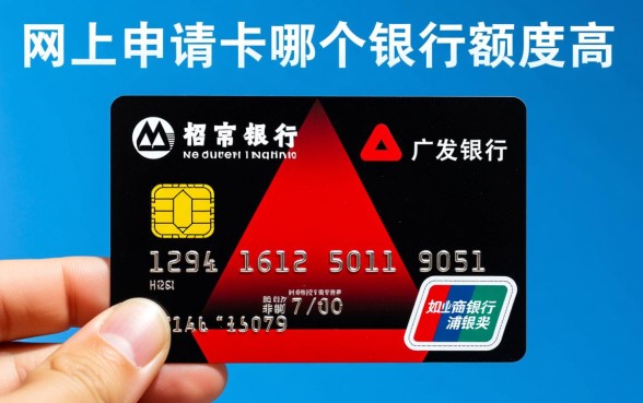 网上申请信用卡哪个银行额度高