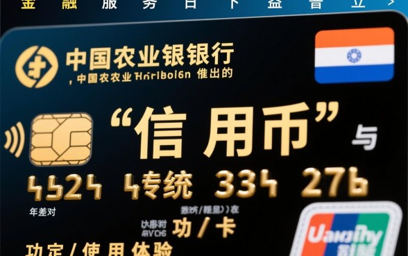 农行信用币和信用卡有什么区别,农行信用币是信用卡吗 农行信用币和信用卡有什么区别