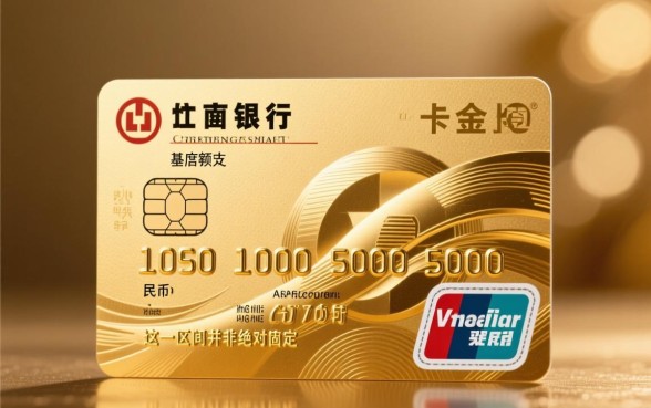 工商银行信用卡金卡额度是多少