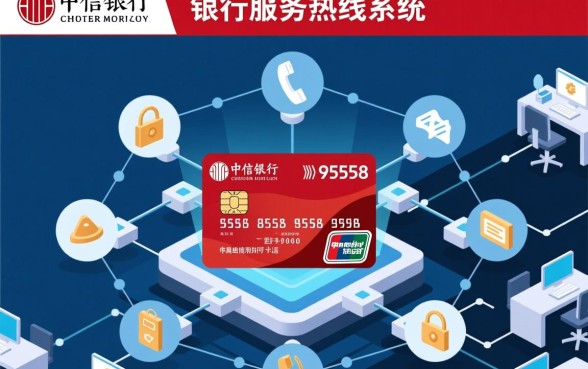 中信银行信用卡电话95558是多少