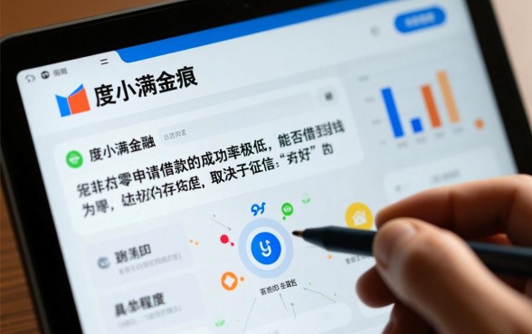 征信不好度小满金融能借到钱吗