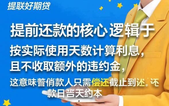 招联好期贷提前还款利息怎么算,提前还款划算吗 招联好期贷提前还款利息怎么算