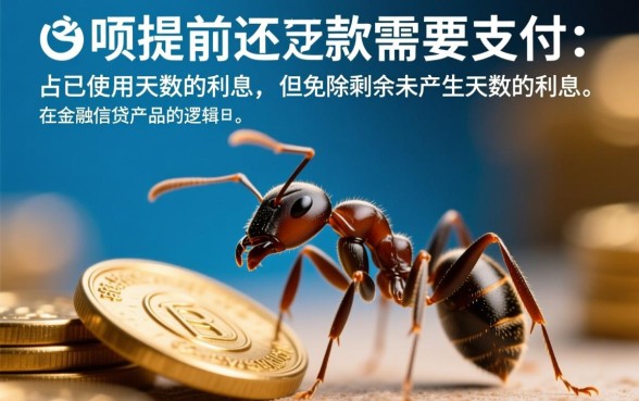 蚂蚁借呗提前还款还要付利息吗