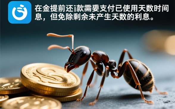 蚂蚁借呗提前还款还要付利息吗