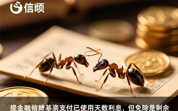 蚂蚁借呗提前还款还要付利息吗