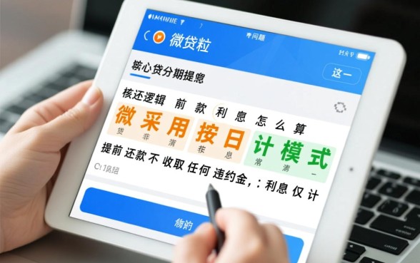 微粒贷分期提前还款利息怎么算