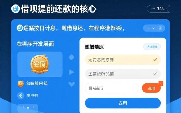 支付宝借呗提前还款利息怎么算