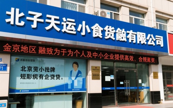 北京庄子天运小额贷款有限公司正规吗