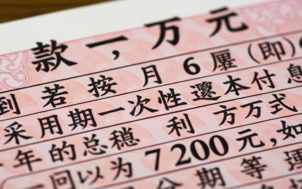 贷款一万元一年利息6厘是多少