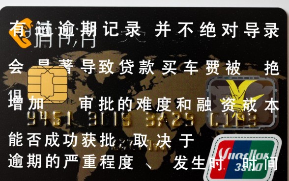 信用卡有过逾期能不能贷款买车