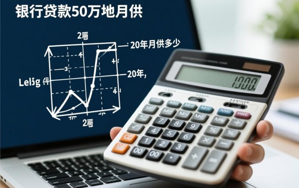 银行贷款50万20年月供多少