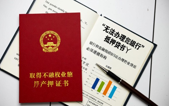 房产证还没下来可以抵押贷款吗