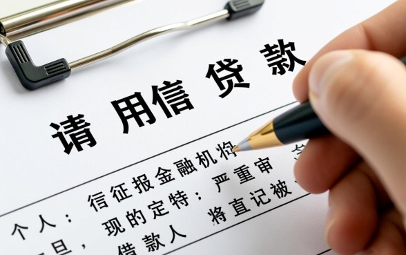 征信出现这你就无缘信用贷款了