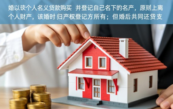 婚前贷款买的房子离婚后怎么算