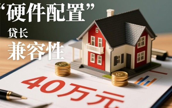 40万的房子抵押贷款能贷多少