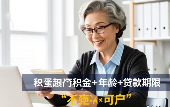 还有一年退休可以公积金贷款吗