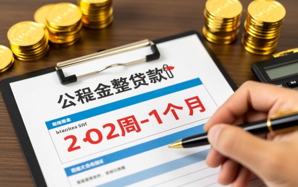 住房公积金贷款多长时间能放款