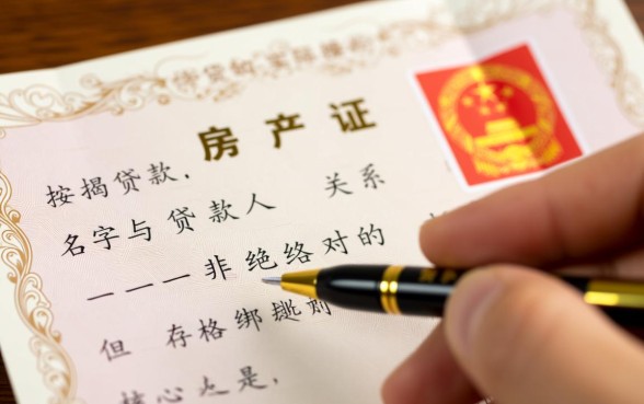 房产证上的名字必须是贷款人吗