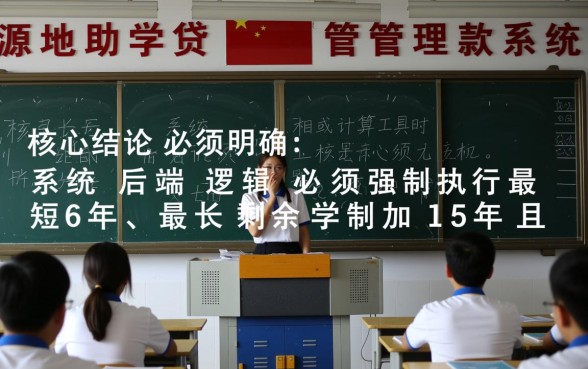 生源地助学贷款最长和最短年限是多久?最长能贷多少年? 生源地助学贷款最长和最短年限是多久