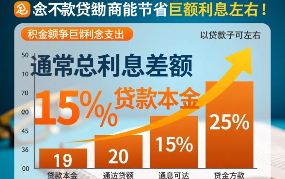 商业贷款与公积金贷款差多少钱