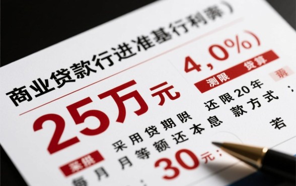 25万贷款20年一个月还多少,25万贷款20年利息多少 25万贷款20年一个月还多少