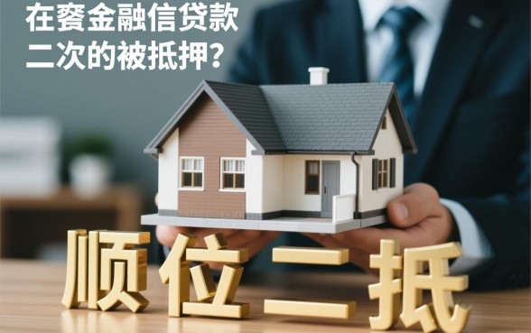 按揭的房子可以二次抵押贷款吗