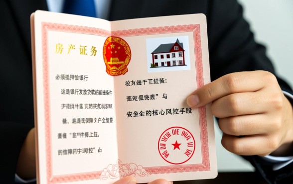 贷款买房房产证要抵押给银行吗
