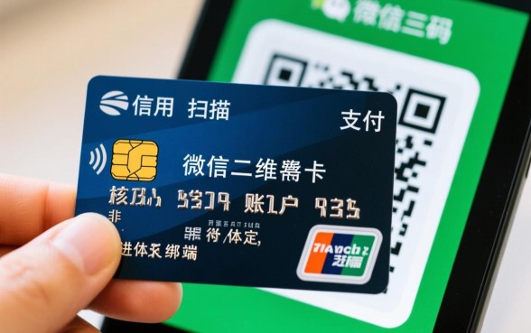 信用卡怎么扫微信二维码支付