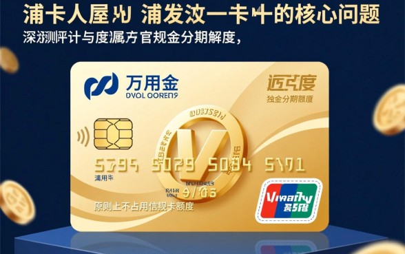浦发万用金占用信用卡额度吗