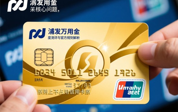 浦发万用金占用信用卡额度吗