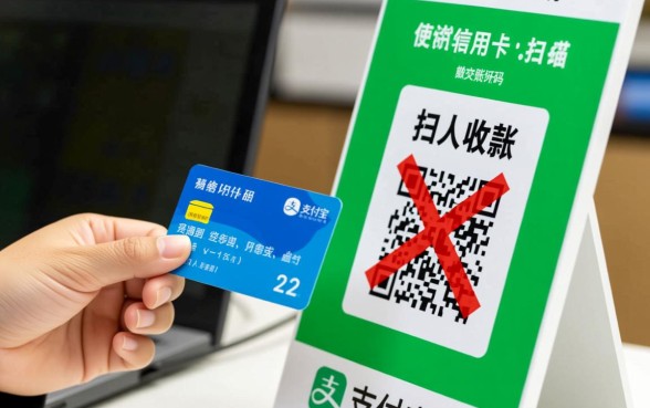 为什么信用卡不可以扫码支付